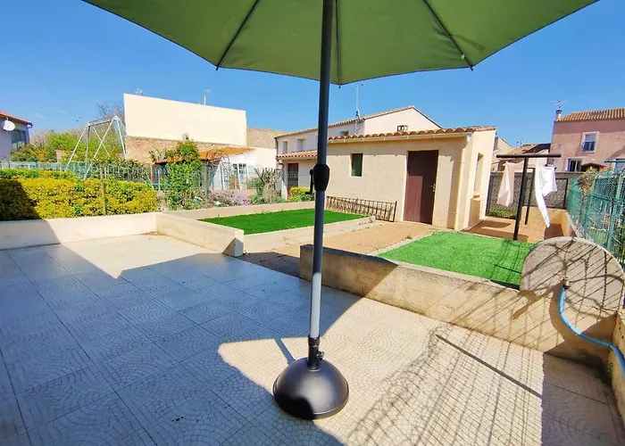 Maison Lumineuse 3 Ch, Jardin, Clim, Garage, Proche Thermes - Fr-1-503-164 Balaruc-les-Bains